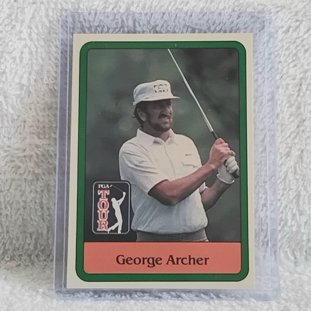 5/$20 E/NM 1981 Donruss Golf Inaugural George Archer PGA Tour Card 60!!